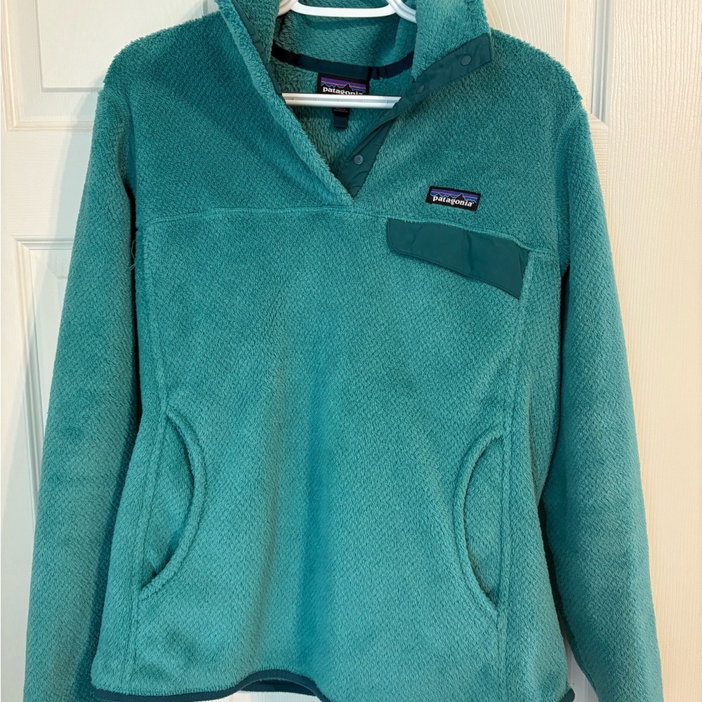 Patagonia Teal Fleece Jacket